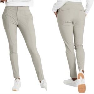 * Athleta Wander Stash Skinny Pocket Pants Dove Gray SZ 8 *